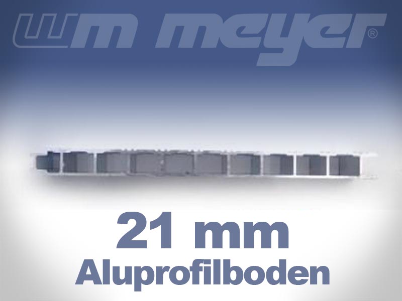 Bodenplatten 21 mm Aluboden