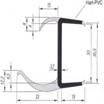 PVC- Profil 35mm