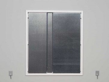 Kunststoff-Schiebefenster weiß 776 x 876 mm