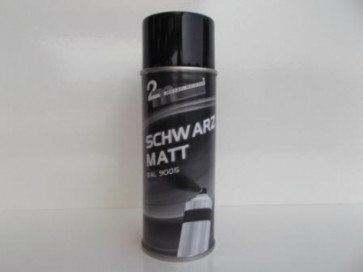 Farbspray schwarz matt 400ml