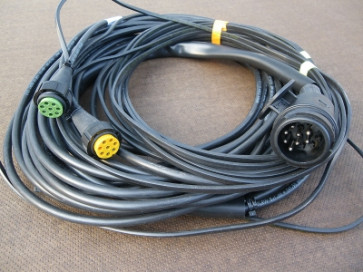 Kabelsatz 12 Meter 13 Polig mit 2 Abgängen 2x RFS 8 pol. Bajonett