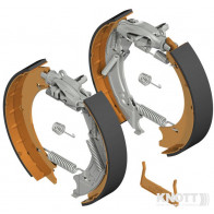 Bremsbacken-Satz 250x40 KNOTT 25-2025 ANS