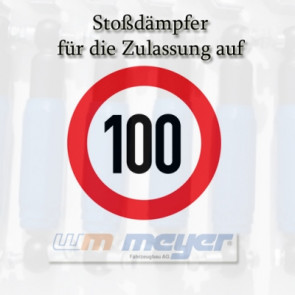 100 km/h Ausrüstung 1 Achse