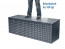 Pritschenkasten aus Alu Riffelblech 1500x580x650mm